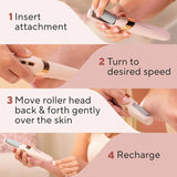 Portable Pedicure Tool Rechargeable - (4.9 ⭐⭐⭐⭐⭐ 52,520 REVIEWS)